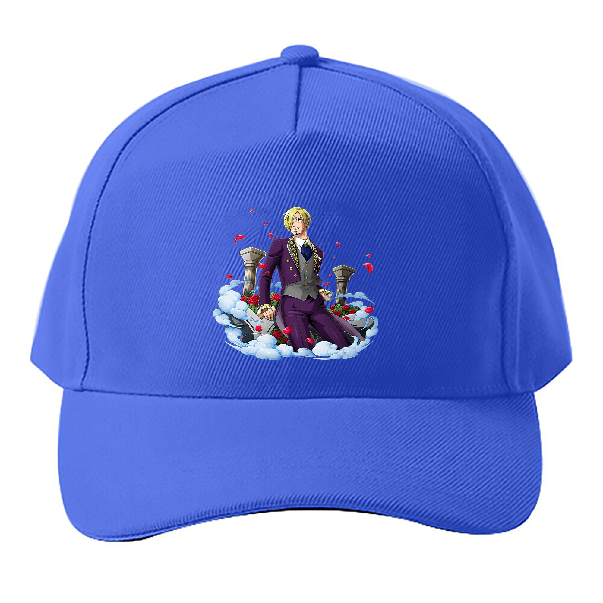 （画像用） ワンピース サンジ ONE PIECE Sanji ベースボールキャップ 綿100％ 男女兼用 帽子 スポーツ